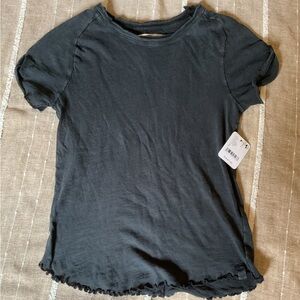 NWT We The Free Be My Baby black t-shirt